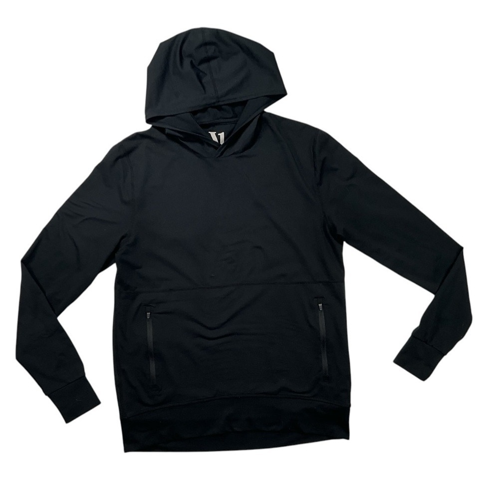 Vuori Ponto Performance Pullover Hoodie Men's Small Black